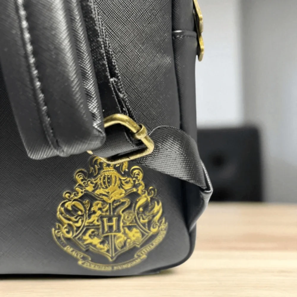 Loungefly Harry Potter Trilogy Triple Pocket Mini Backpack NWT